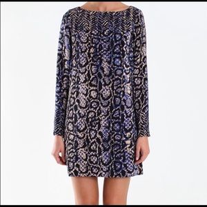 Tibi Python Shift Dress size 4